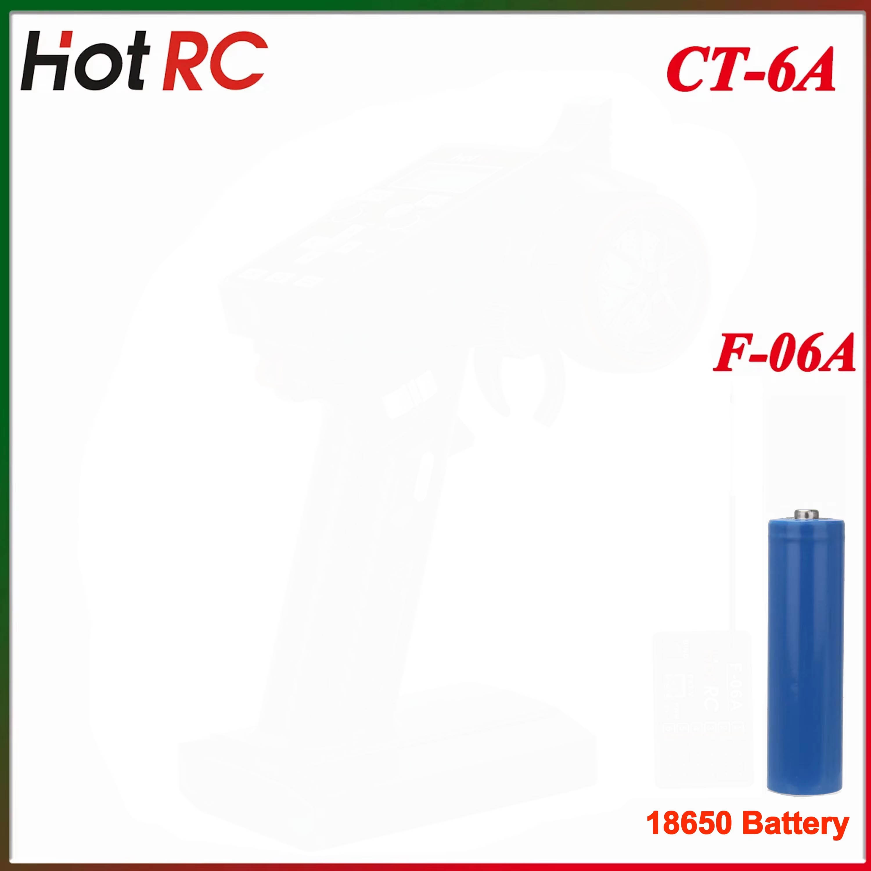 Drone Rc Receiver And Transmitter - جهاز تحكم عن بعد HotRC CT-6A