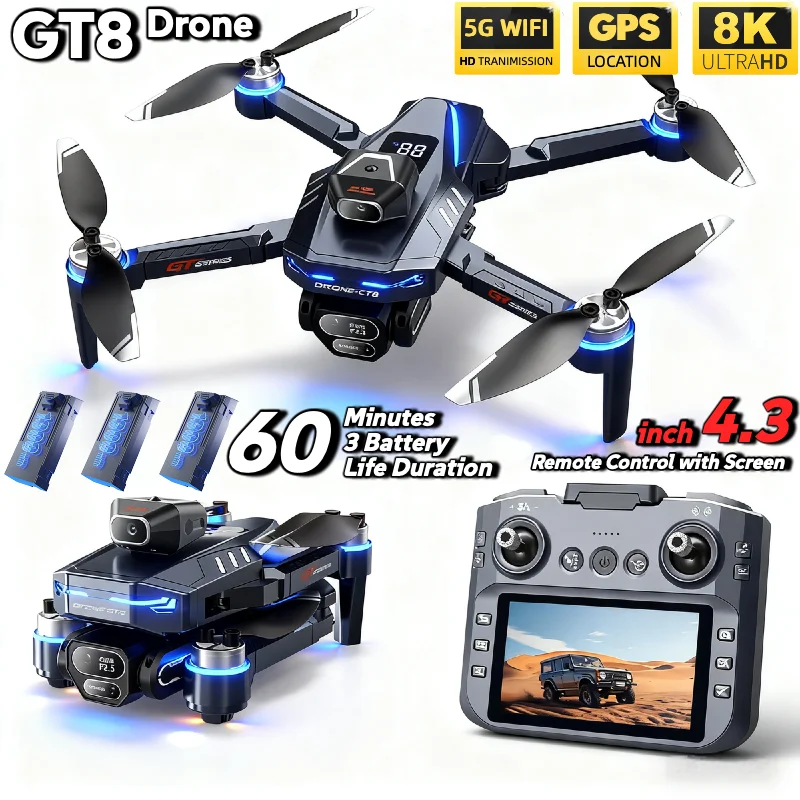 Drone Gt8 Rc - حار ل LSRC GT8 الطائرة بدون