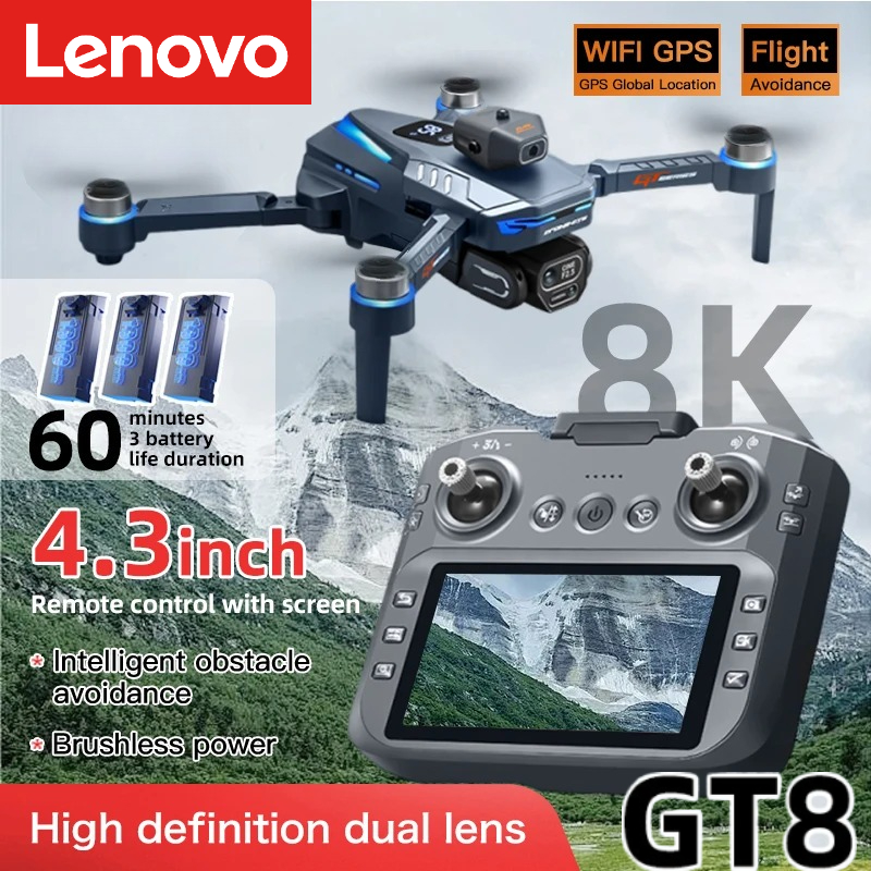 Drone Gt8 Rc - طائرة لينوفو GT8 بدون طيار احترافية