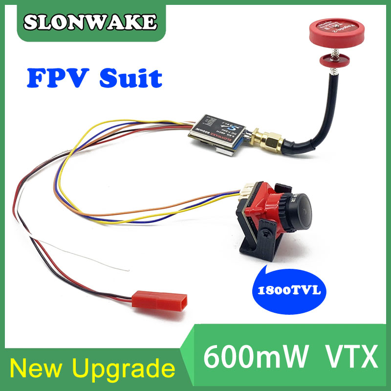 Drone Rc Receiver And Transmitter - جاهز للاستخدام 5.8G 48CH 600mW جهاز