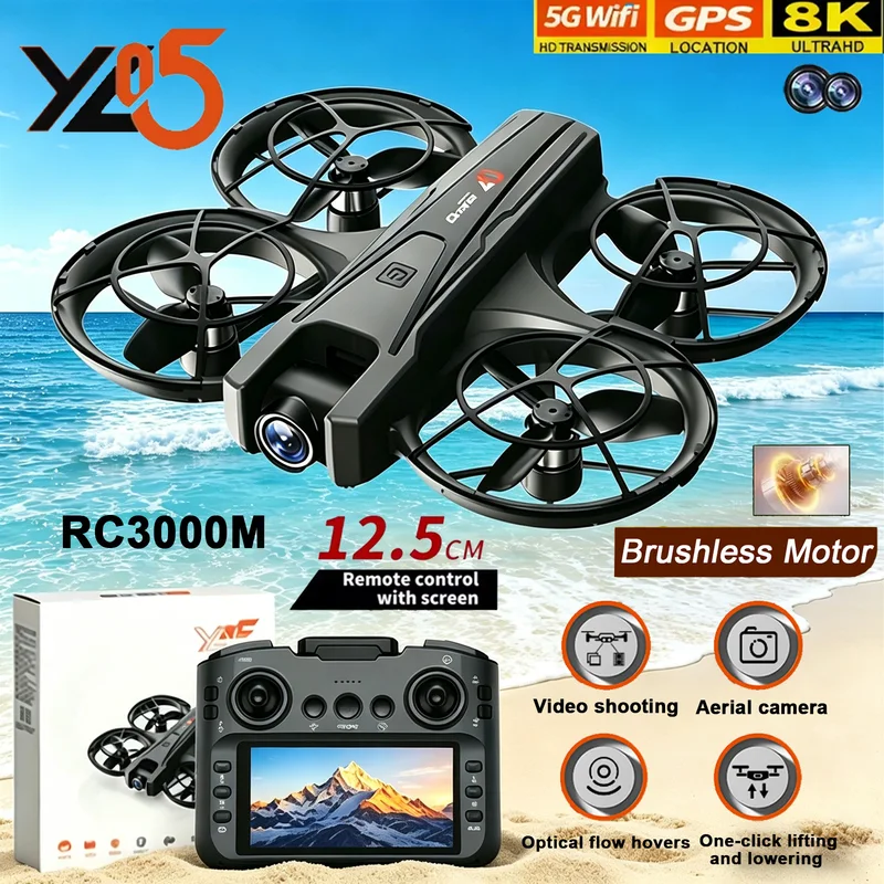 Dj Rc Drone - طائرة بدون طيار YL05 بكاميرا مزدوجة