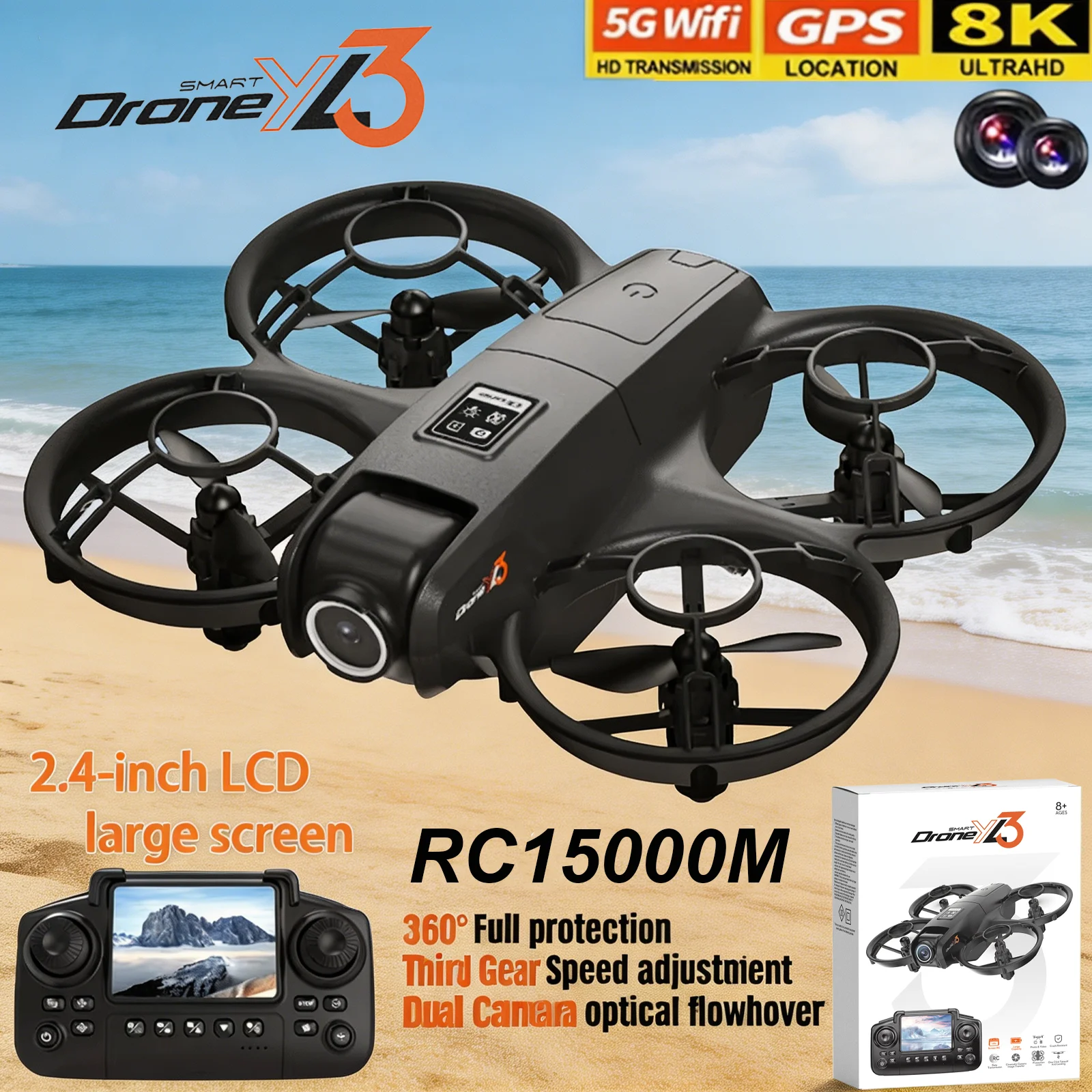 Drone Rc Gps - طائرة بدون طيار YL3 RC جديدة