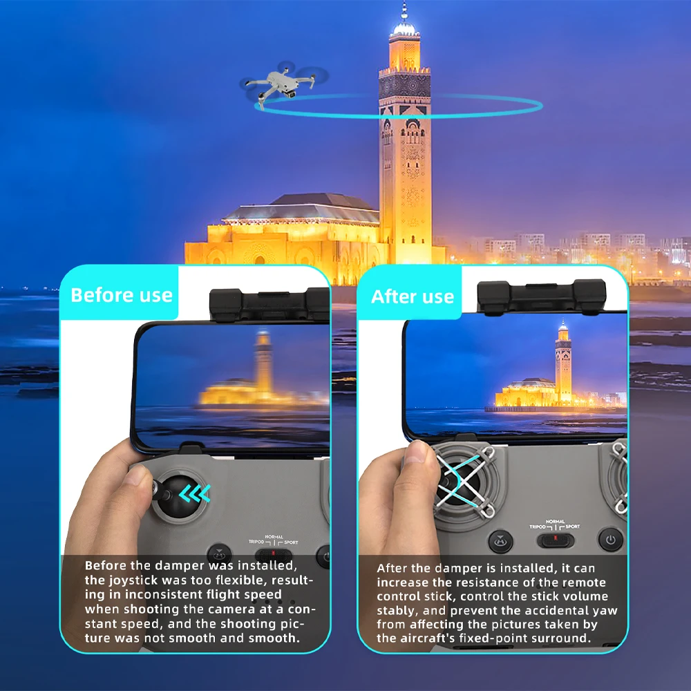 وحدة تحكم في سرعة الروك لـ DJI - مراجعة Drone Dji Rc 3 وسعره