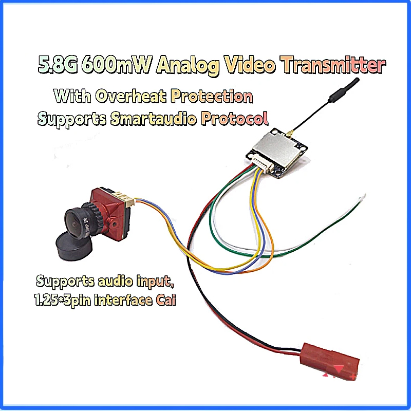طقم SLONWAKE FPV مع جهاز إرسال - مراجعة Drone Rc Receiver And Transmitter وسعره