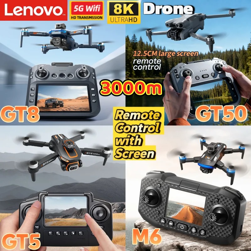 طائرة بدون طيار لينوفو بكاميرا - مراجعة Drone Gt8 Rc وسعره
