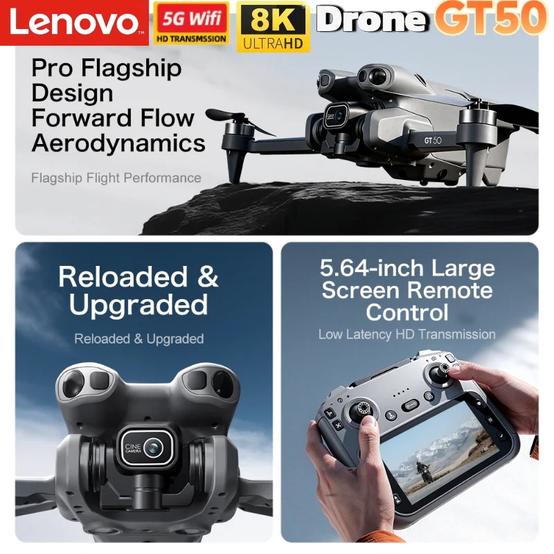 طائرة بدون طيار لينوفو بكاميرا - مراجعة Drone Gt8 Rc وسعره
