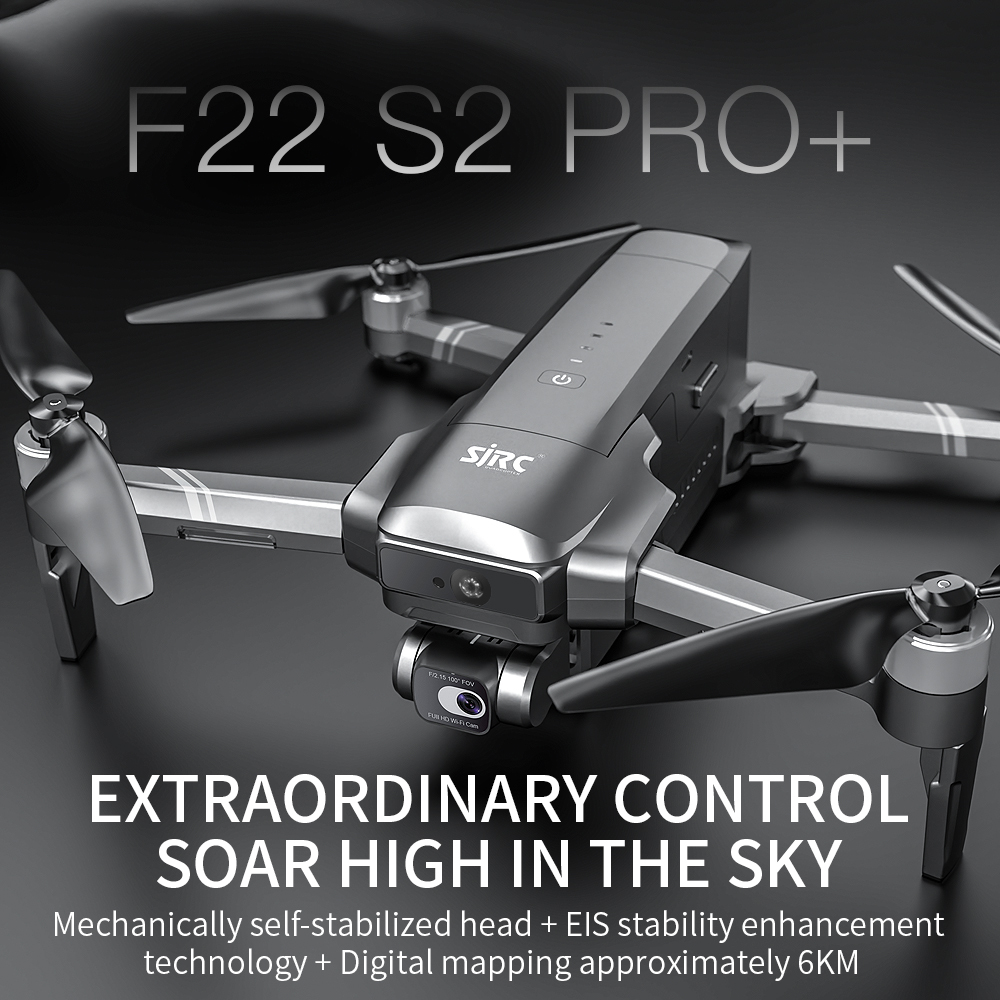 طائرة بدون طيار SJRC F22 S2 4K - مراجعة Drone F22 Rc وسعره