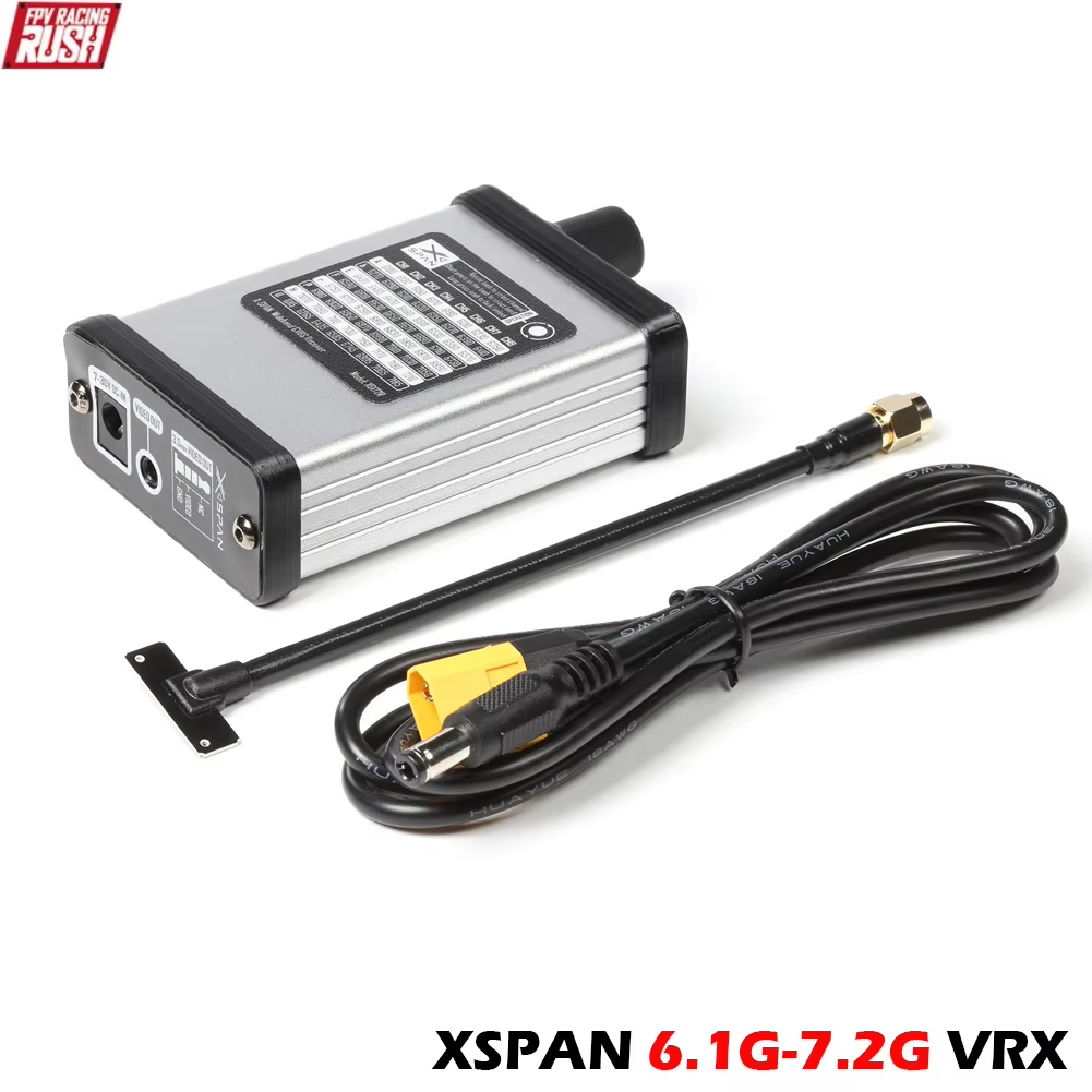 وحدة استقبال RushFpv XSPAN VRX - مراجعة Drone Rc1 وسعره