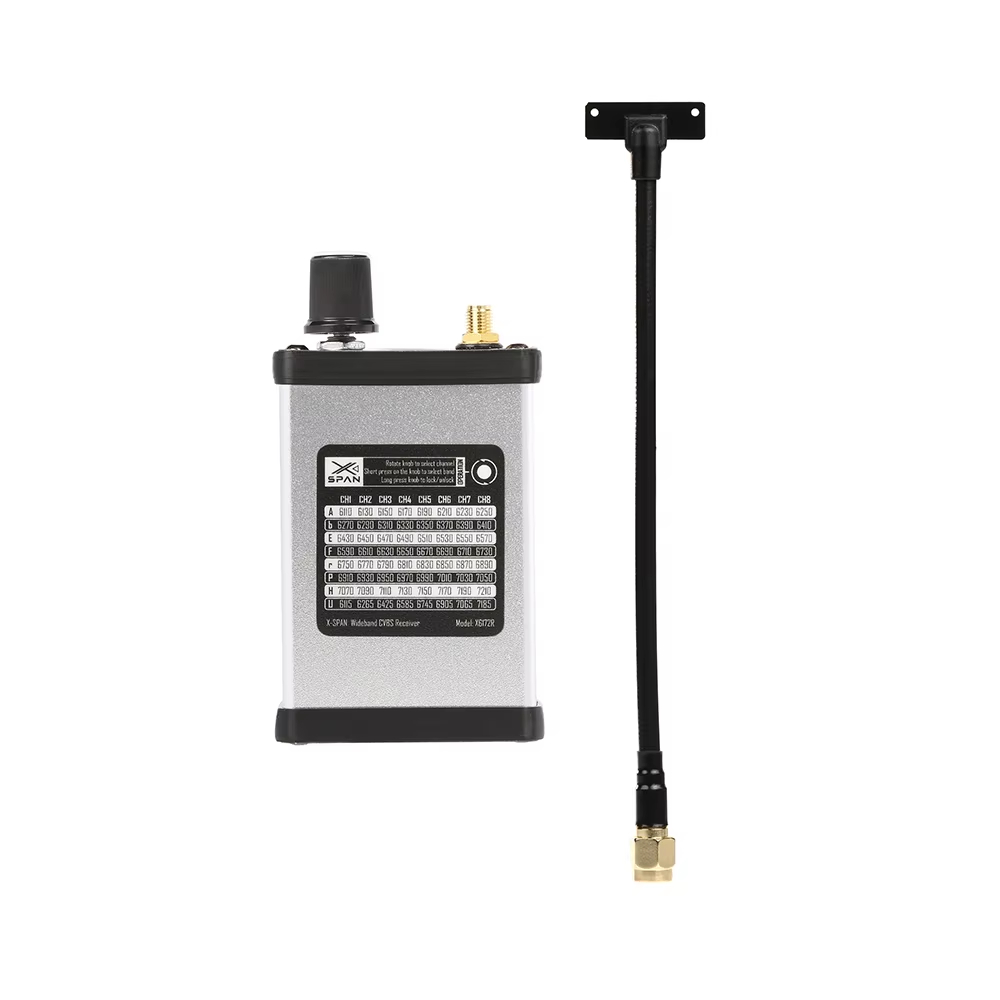 وحدة استقبال RushFpv XSPAN VRX - مراجعة Drone Rc1 وسعره