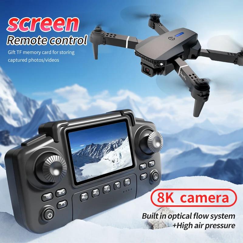طائرة بدون طيار احترافية E88 P - مراجعة Drone E88 Rc Quadcopter وسعره