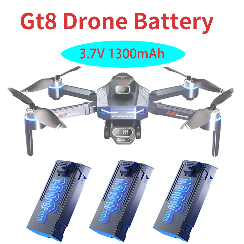 الأصلي 3.7 فولت 1300 مللي أمبي - مراجعة Drone Gt8 Rc وسعره