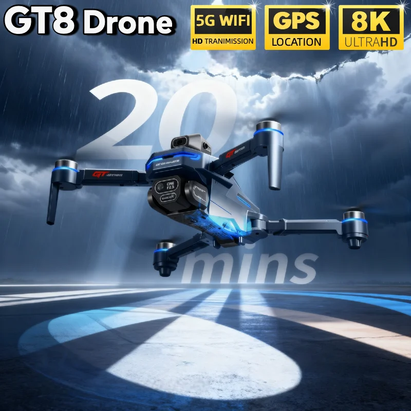 حار ل LSRC GT8 الطائرة بدون طي - مراجعة Drone Gt8 Rc وسعره