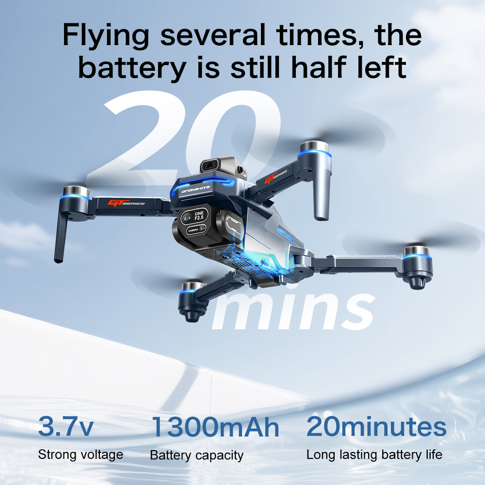 طائرة لينوفو GT8 بدون طيار قاب - مراجعة Drone Gt8 Rc وسعره