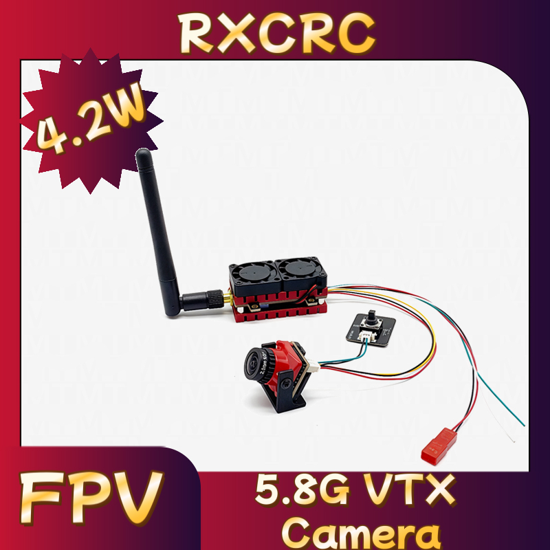 RXCRC 5.8G 48CH 4.2W عالية الط - مراجعة Drone Rc Receiver And Transmitter وسعره