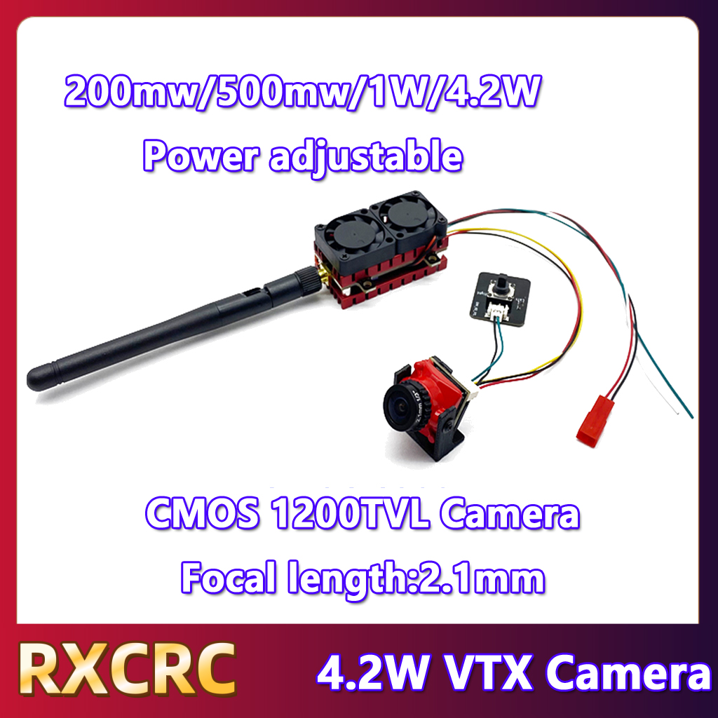 RXCRC 5.8G 48CH 4.2W عالية الط - مراجعة Drone Rc Receiver And Transmitter وسعره