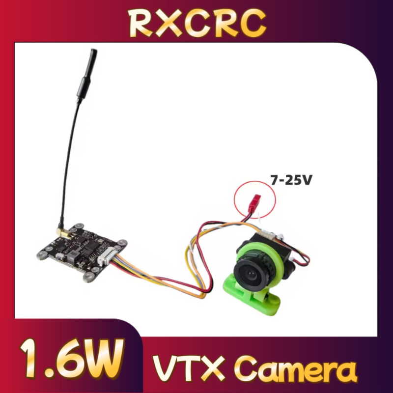 RXCRC 5.8G وحدة 48CH 1.6W VTX  - مراجعة Drone Rc Receiver And Transmitter وسعره