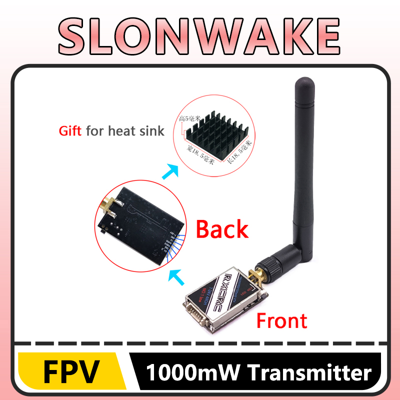 جهاز إرسال فيديو SLONWAKE 5.8G - مراجعة Drone Rc Receiver And Transmitter وسعره