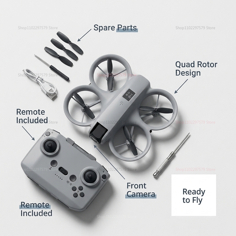 طائرة بدون طيار صغيرة مع كامير - مراجعة Drone Z وسعره