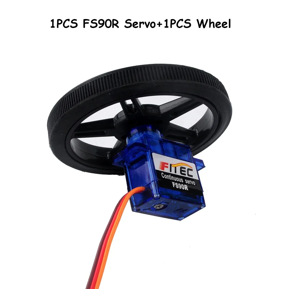 محرك سيرفو صغير FS90R بقوة 1.5 - مراجعة Drone Motor Rc Car وسعره