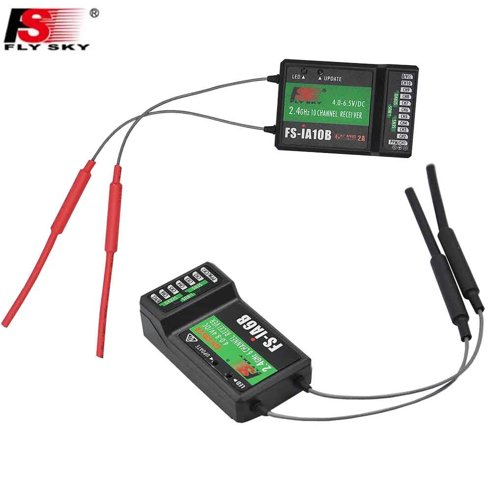 جهاز إرسال لاسلكي FLYSKY FS-i6 - مراجعة Drone Rc Receiver And Transmitter وسعره