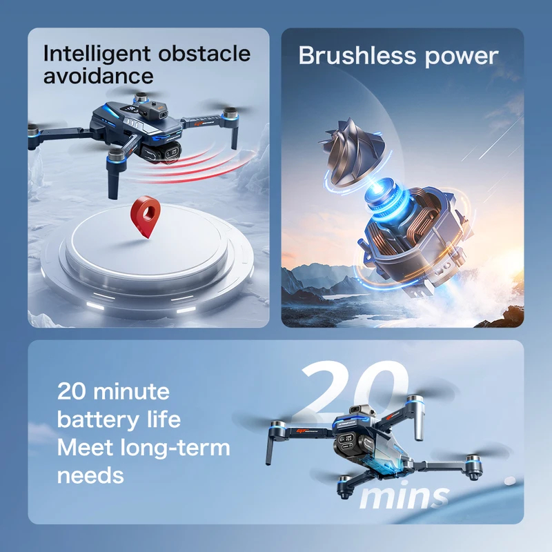 طائرة درون GT8 الجديدة 2026 بك - مراجعة Drone Gt8 Rc وسعره