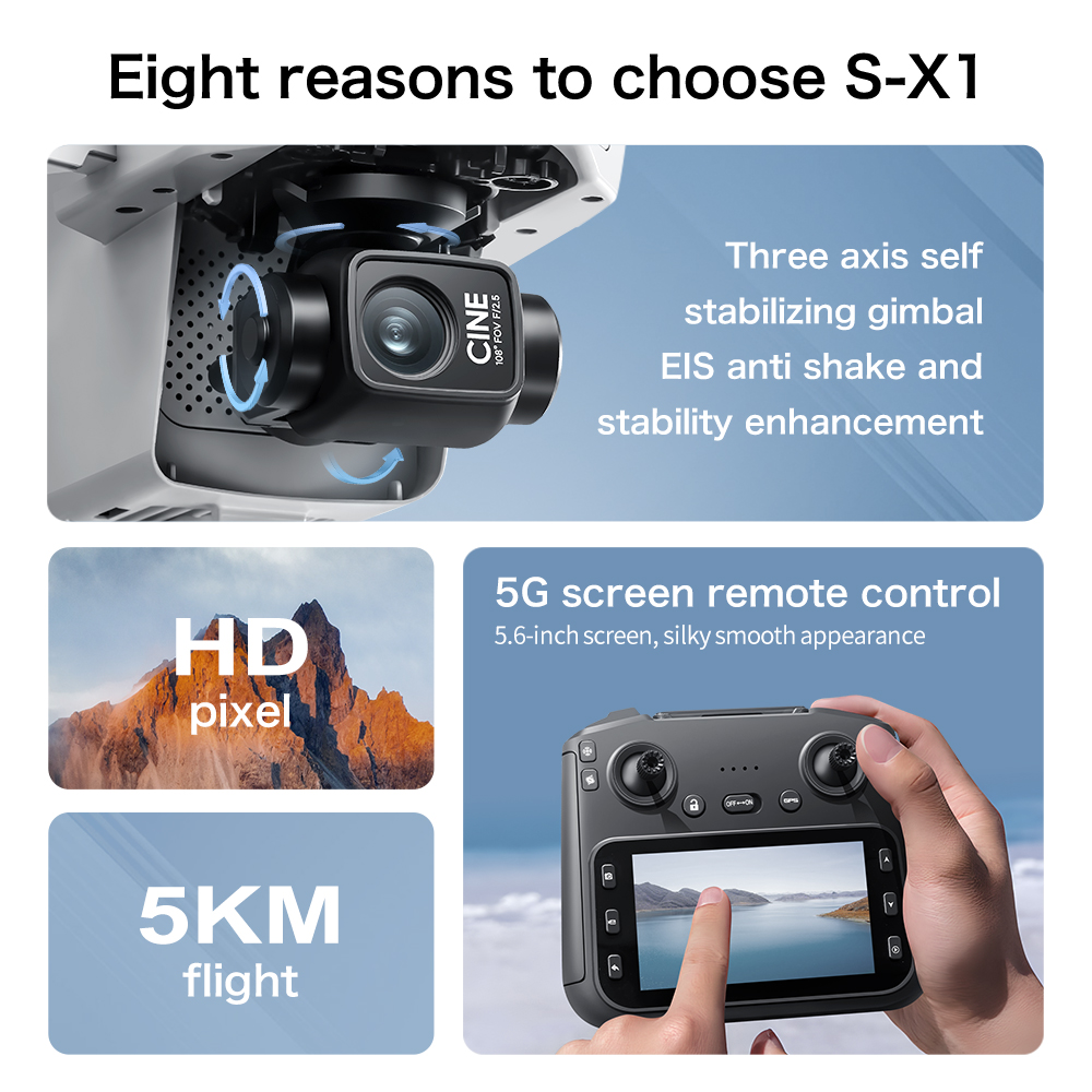 طائرة لينوفو S-X1 MAX بدون طيا - مراجعة Drone Z وسعره