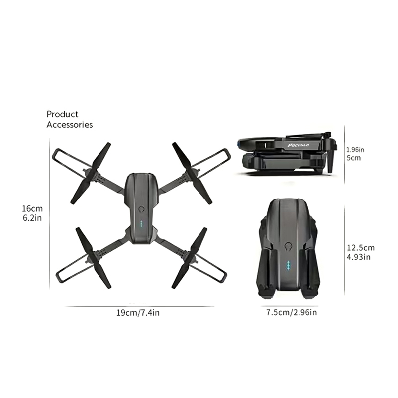 طائرة بدون طيار FACEGLE UAV E9 - مراجعة Drone Rc Cable وسعره