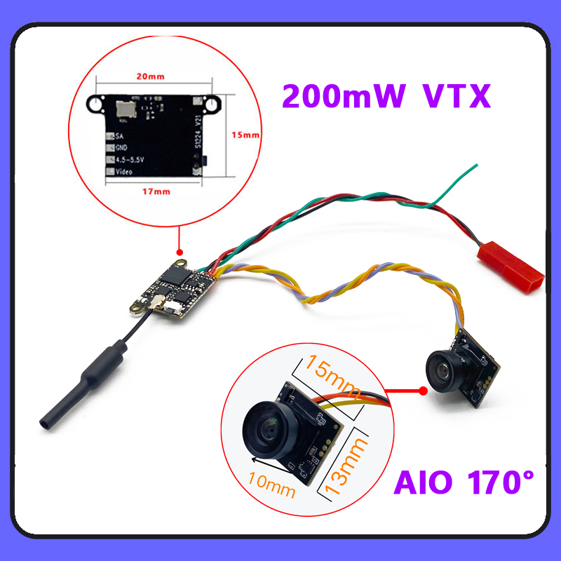 كاميرا SLONWAKE 5.8G 1200TVL F - مراجعة Drone Rc Receiver And Transmitter وسعره