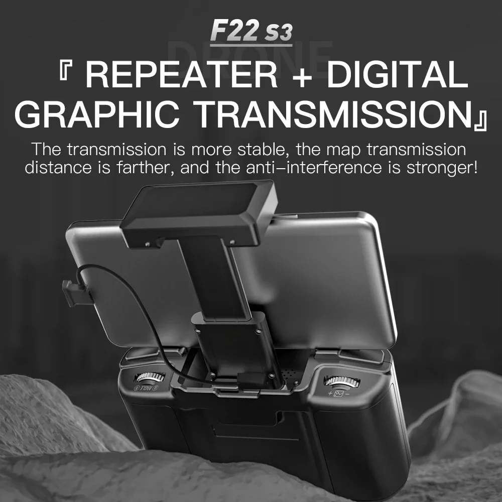 SJRC F22 S3 pro طوي أجهزة الاس - مراجعة Drone F22 Rc وسعره