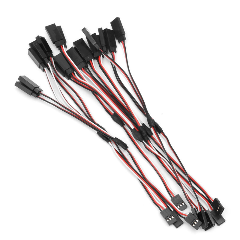 30PCSServo تمديد كابل ذكر إلى  - مراجعة Drone Rc Cable وسعره