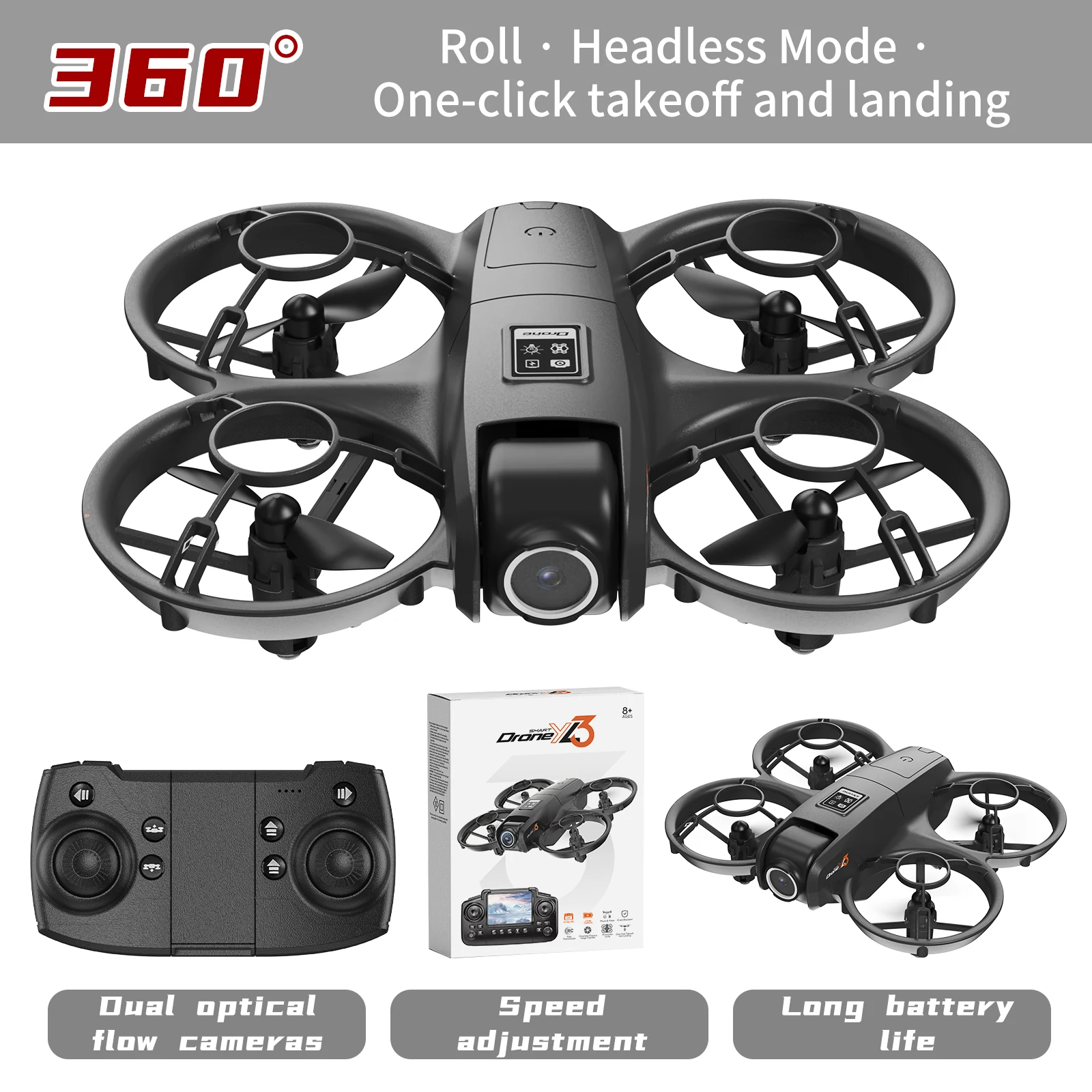 طائرة بدون طيار YL3 RC جديدة ب - مراجعة Drone Rc Gps وسعره