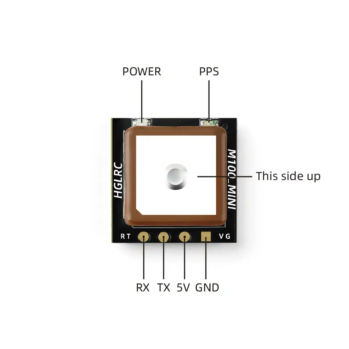 وحدة GPS صغيرة HGLRC M100 مع ش - مراجعة Drone Rc Gps وسعره