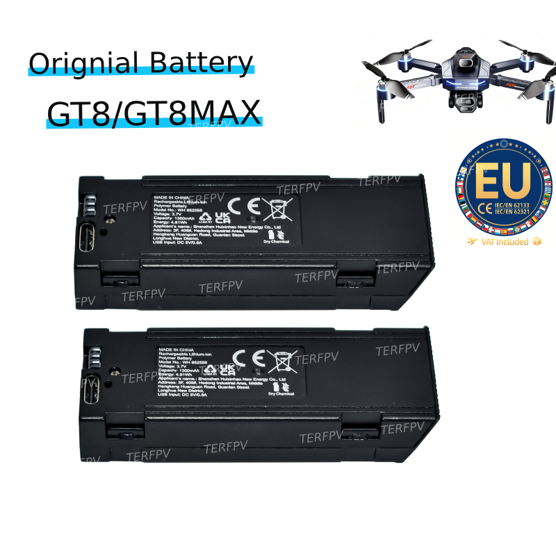 بطارية أصلية لطائرة GT8 بدون ط - مراجعة Drone Gt8 Rc وسعره