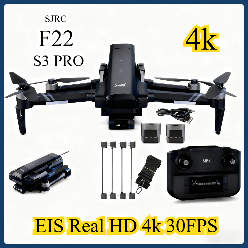 SJRC F22 S3 PRO الطائرة بدون ط - مراجعة Drone F22 Rc وسعره