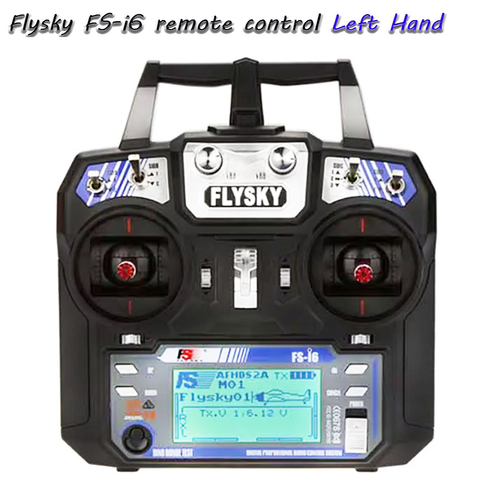 نظام راديو FS-i6 6CH 2.4GHz AF - مراجعة Drone Rc Receiver And Transmitter وسعره